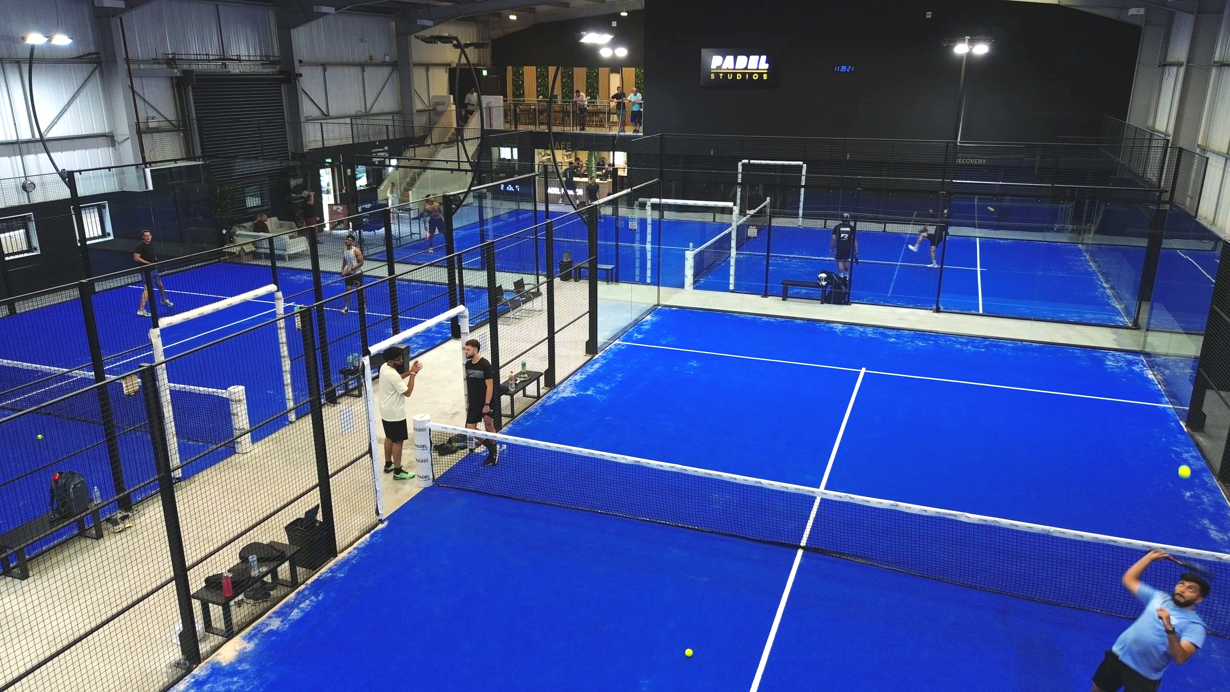 Indoor UK Padel Site, Mejorset Courts Coventy, Padel Studios with Reform Pilates Studio