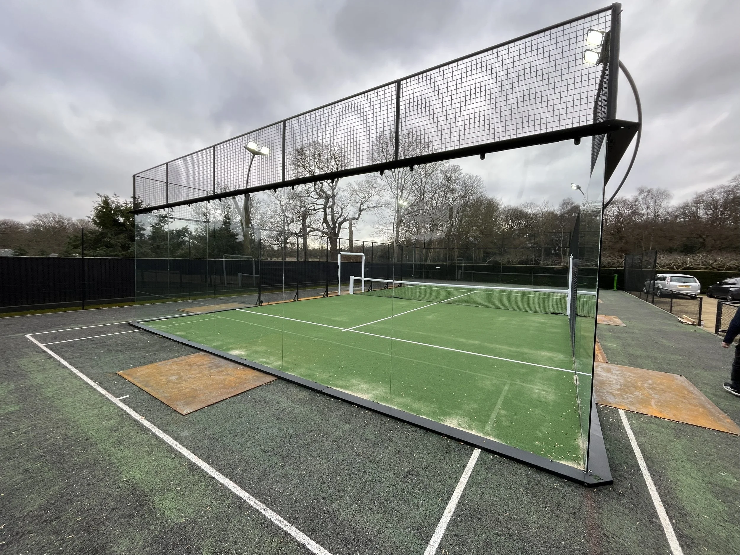 Tennis to Padel UK, Tennis court to Padel Court Service, Conversion, Best in the UK
