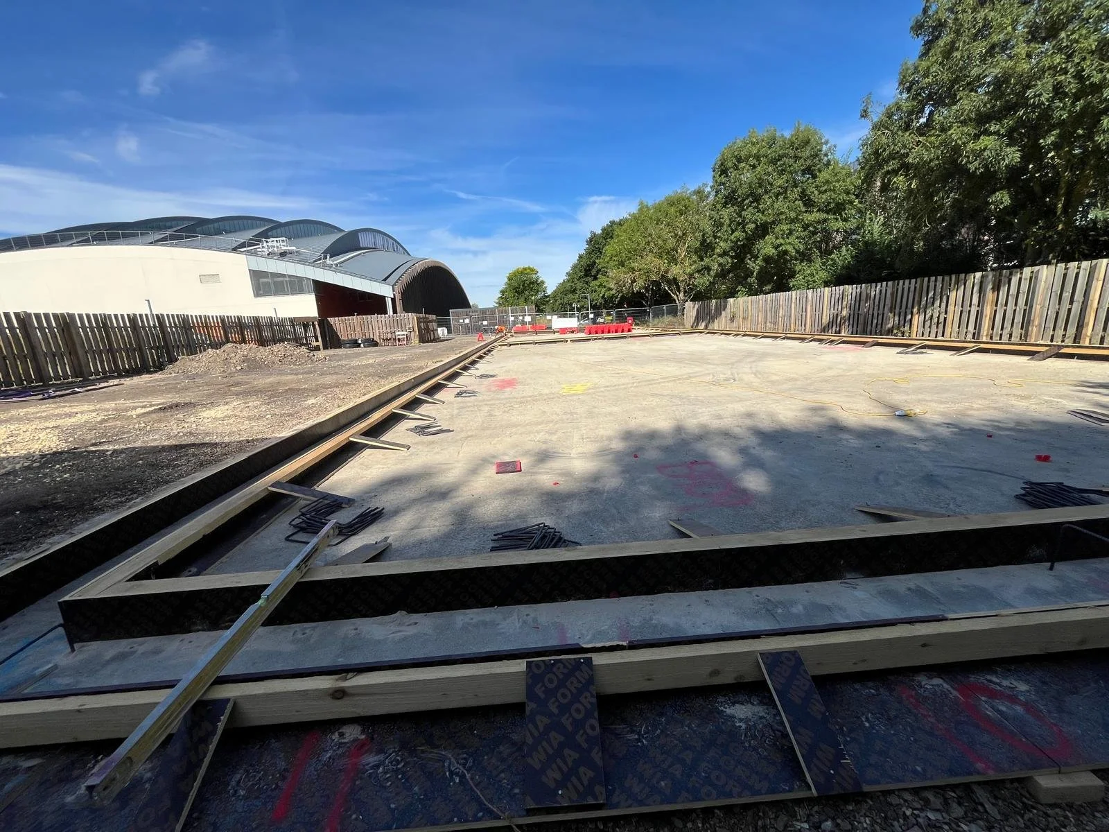 UK Padel Groundworks University of Cambridge