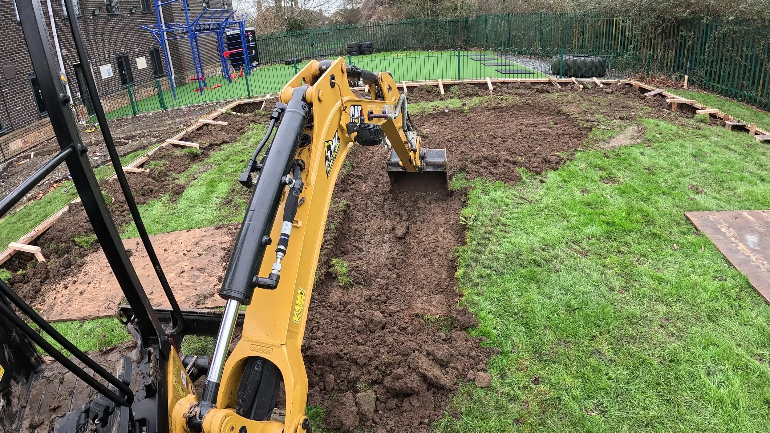 Padel Court Groundworks UK