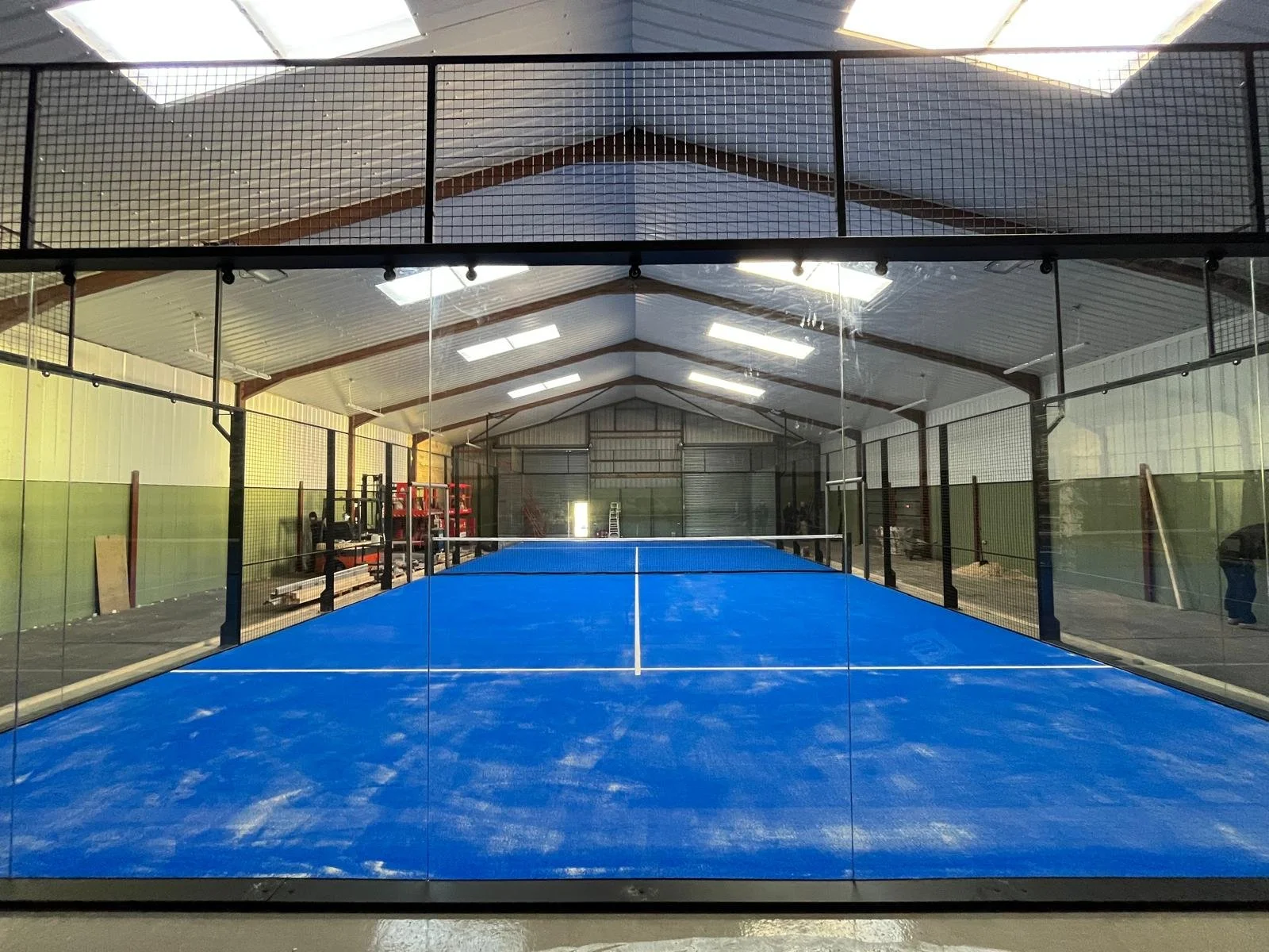 Indoor Panoramic UK Best Padel Courts