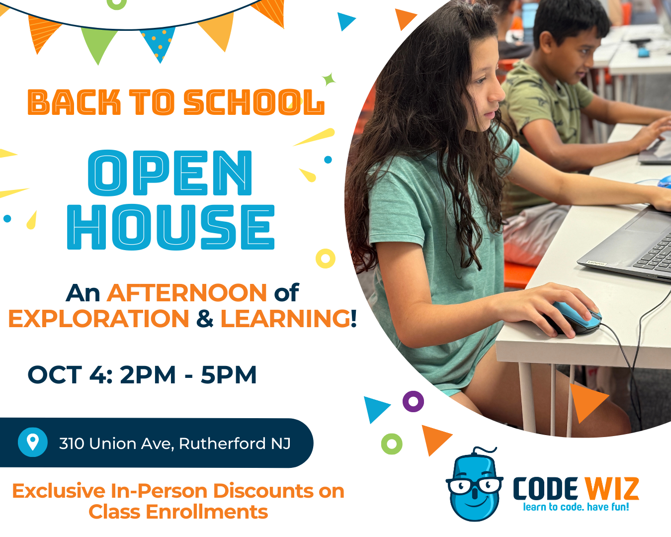 BACK TO SCHOOL OPEN HOUSE