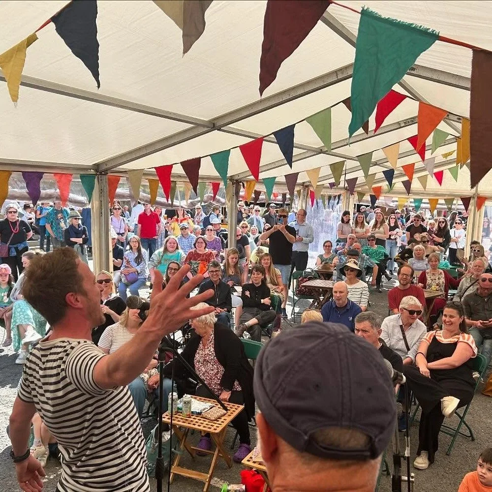 Sing it out loud!
It's @hayfestival time!

We've got a busy weekend ahead of us...

Saturday, noon - Market Square, for the Fair on the Square

Sunday, 2pm - outside the bookshop on the festival site

Sunday, 3.30pm - outside the bookshop on the fest