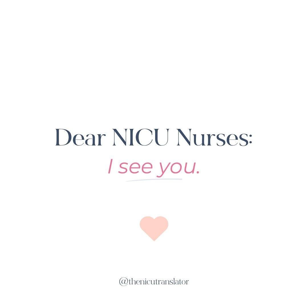 Because this National Nurses Week, we don&rsquo;t want another slice of cold &ldquo;appreciation&rdquo; pizza&mdash; we all just want a little love and to know that the care we give matters. 

It does matter. YOU matter.

I see you 🩷

👇If you feel 