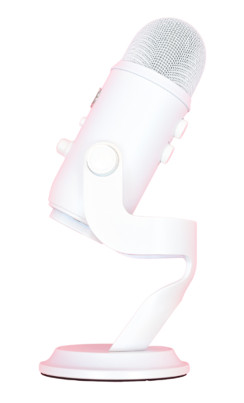 A microphone used during the NICU Translator podcast hosted by Mary Farrelly.