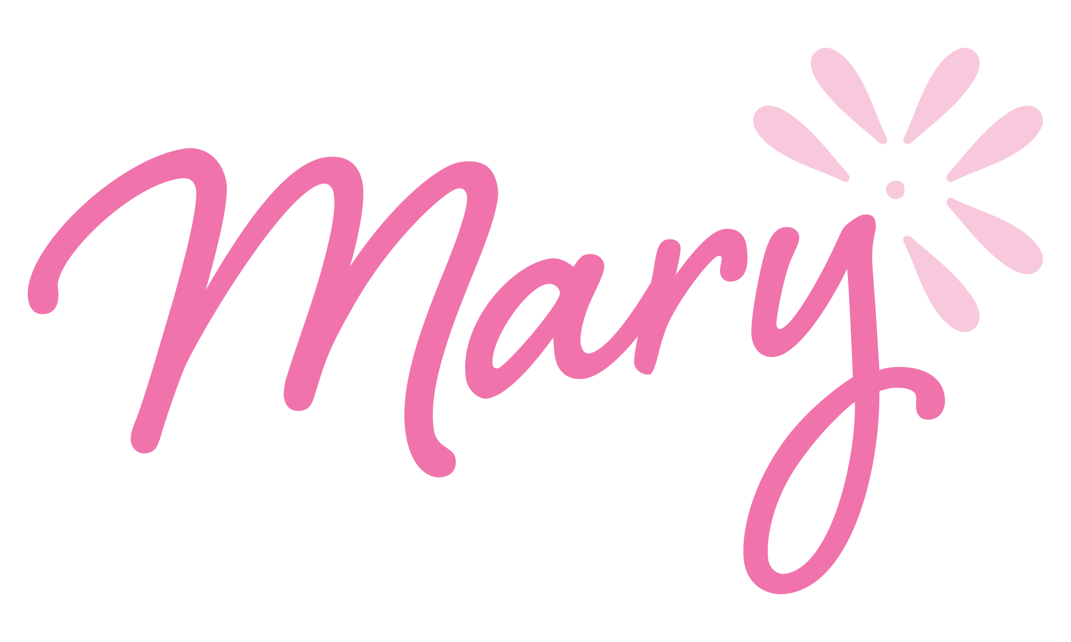 Navigating the NICU instructor,Mary Farrelly's signature in fuchsia.