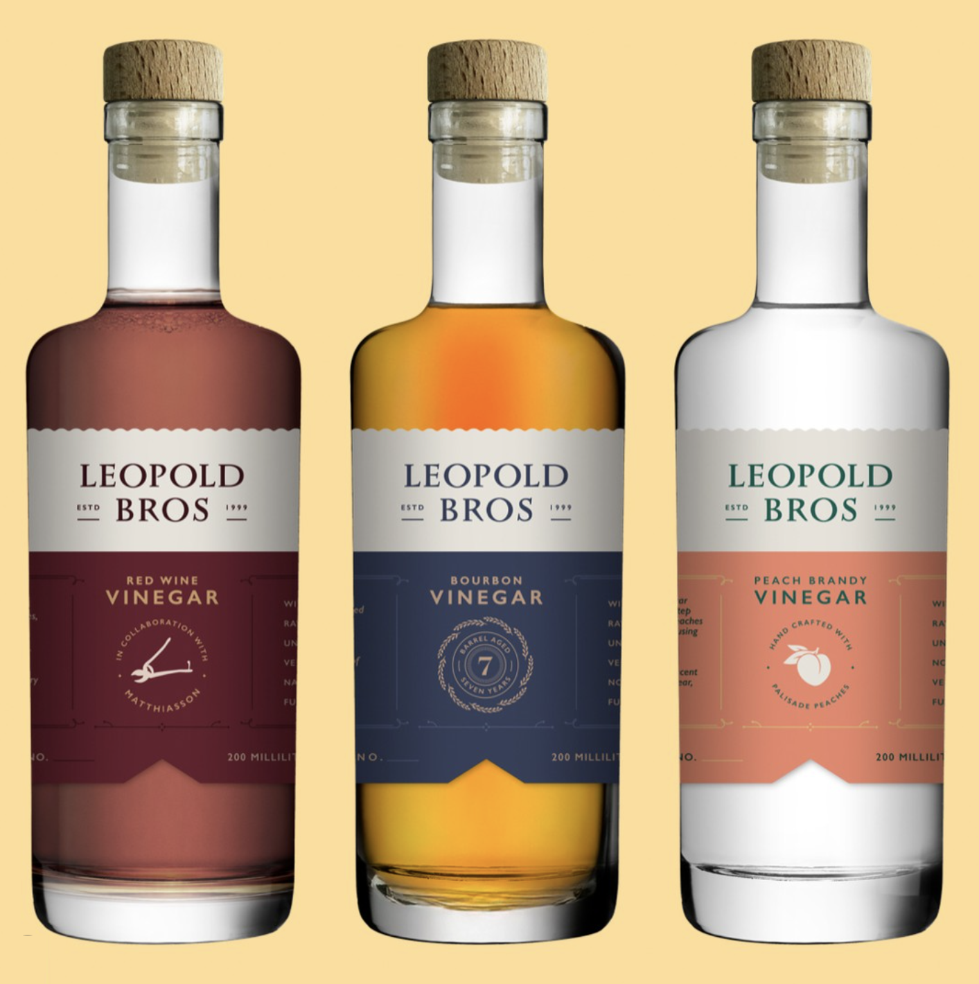 Introducing Leopold Bros Vinegar