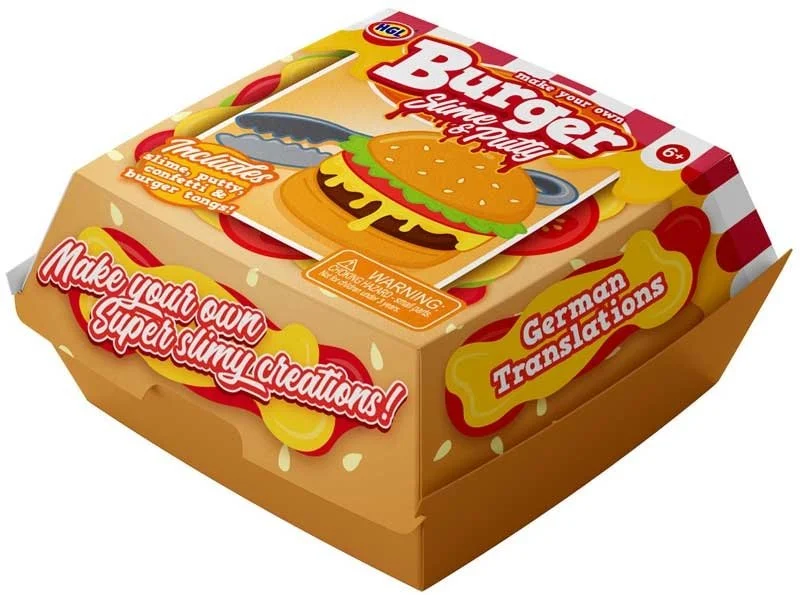 Burger Slime Putty