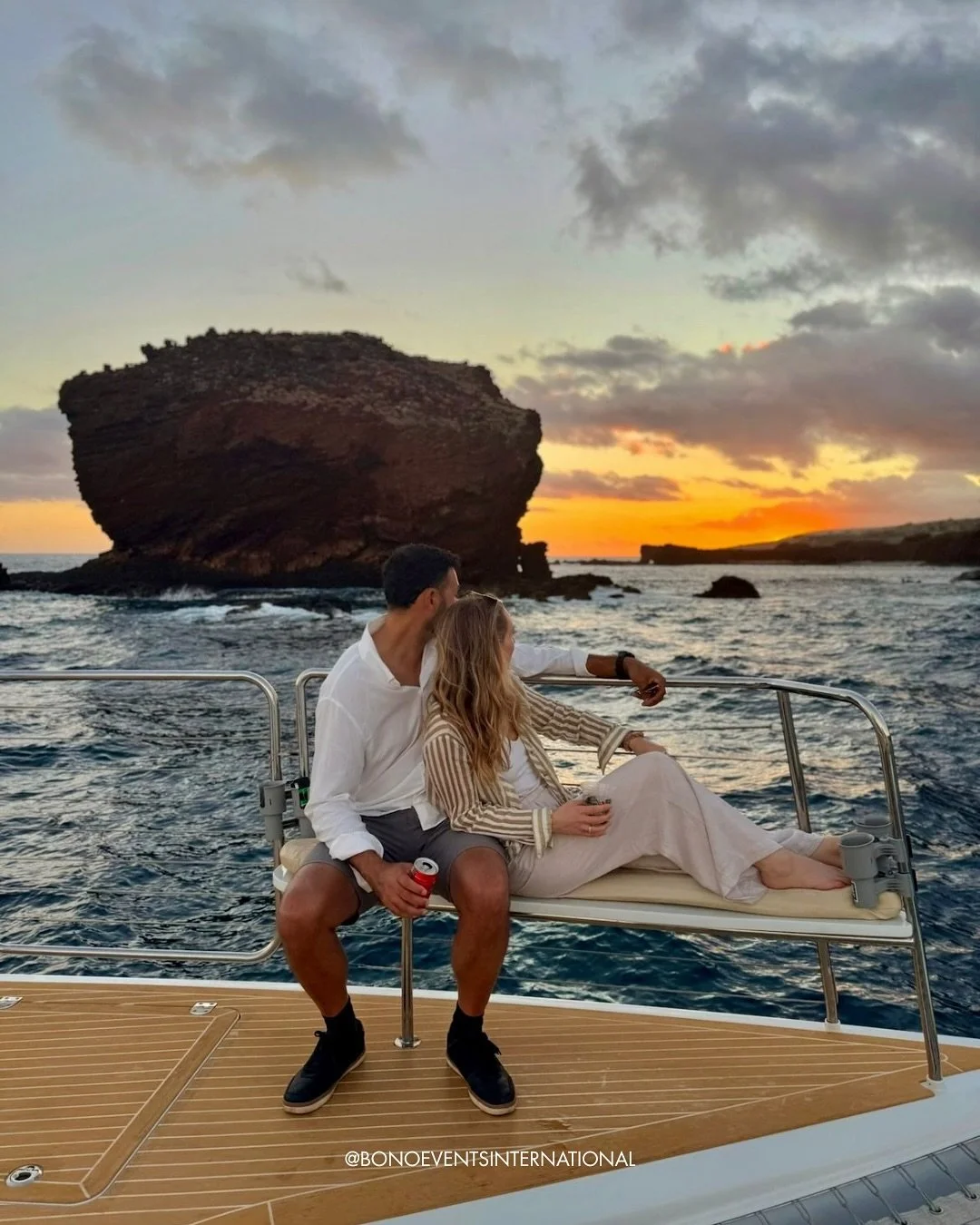 Proof that honeymoon dreams do come true 🌺
 Sarah &amp; Trevor&rsquo;s post-wedding glow took them from the zen luxury of Four Seasons Sensei, Lanai @fourseasons to the lush paradise of 1 Hotel Hanalei Bay in Kauai @1hotel.hanaleibay &hellip; two of