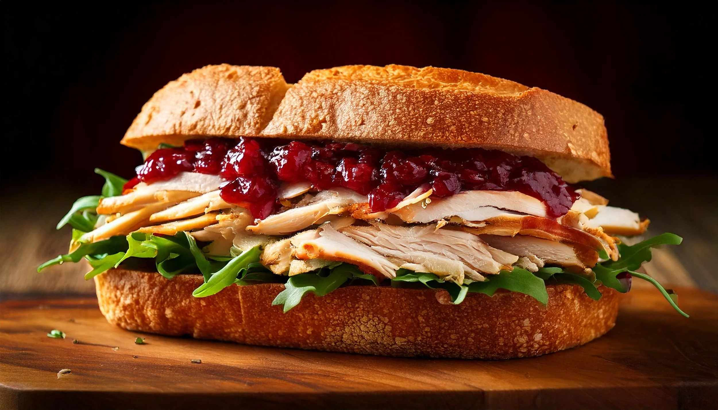 Cranberry Chicken Salad Sandwich