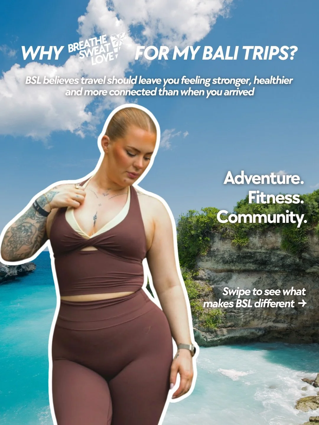 Why BSL for my women-only Bali retreat? Because more than a holiday, it&rsquo;s travel that leaves you feeling stronger, healthier, and more connected than when you arrived 💕💅🏻 Comment &lsquo;BALI&rsquo; and I&rsquo;ll send you all the details 🌺
