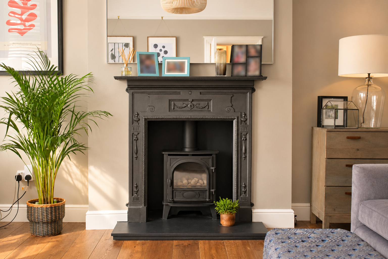 Cosy Living Room with Ornate Fireplace.png