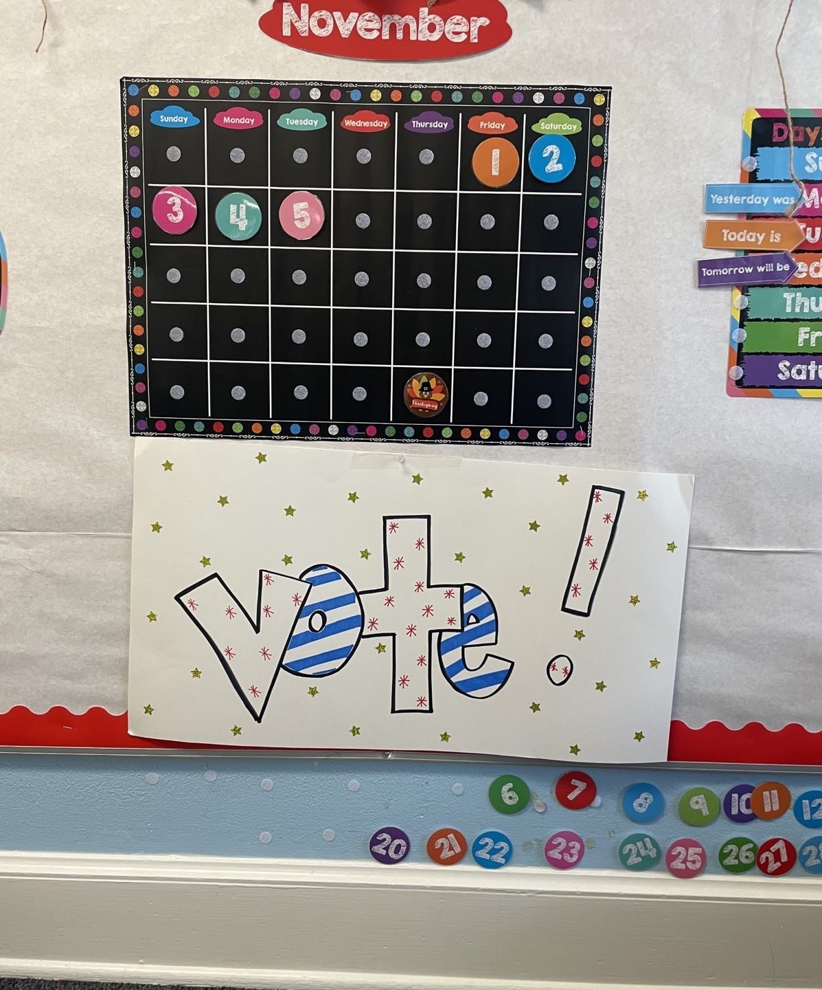 Do your part AND VOTE!#preschool#mock#president#USA#vote