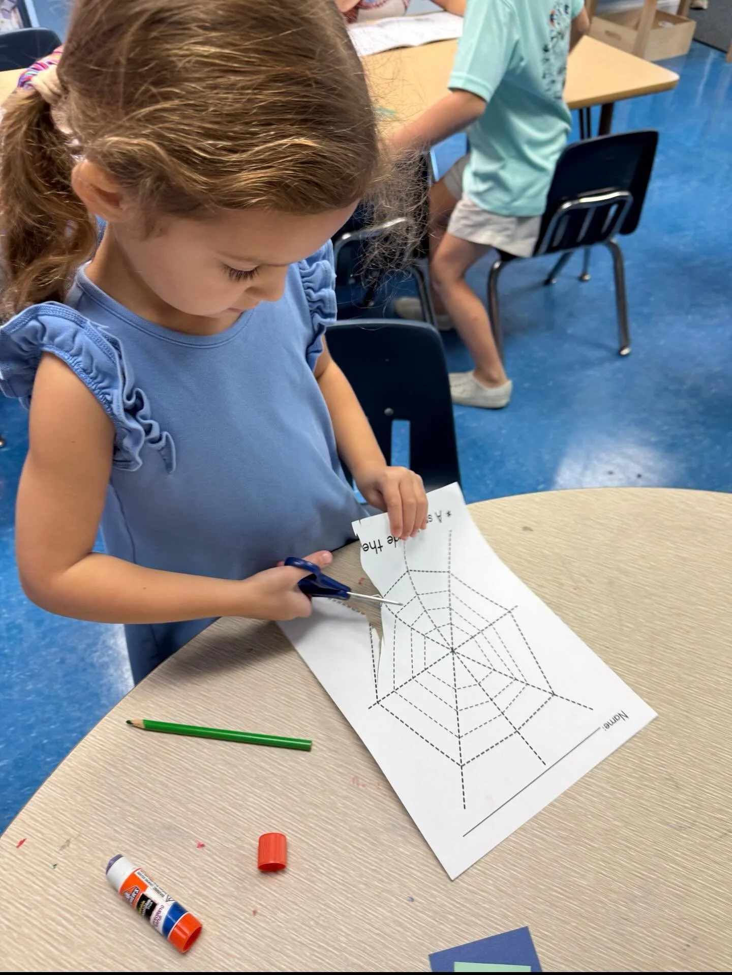 Prek work#haupt#preschool#ahumc#writing#cutting