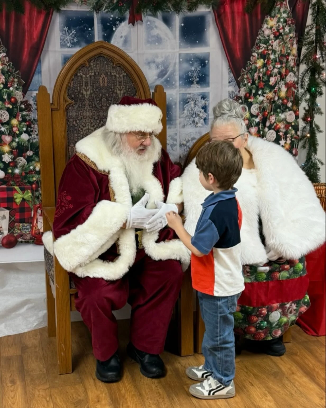 Santa listens!#santa#preschool#hohoho#haupt#tradition