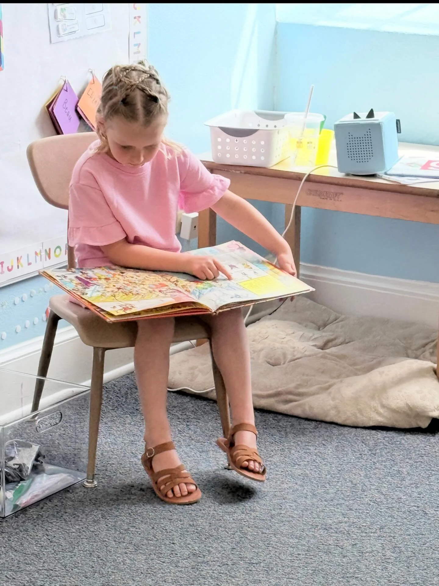 I spy with my little eyes&hellip;.#haupt#preschool#reading#earlyliteracy#independantreading