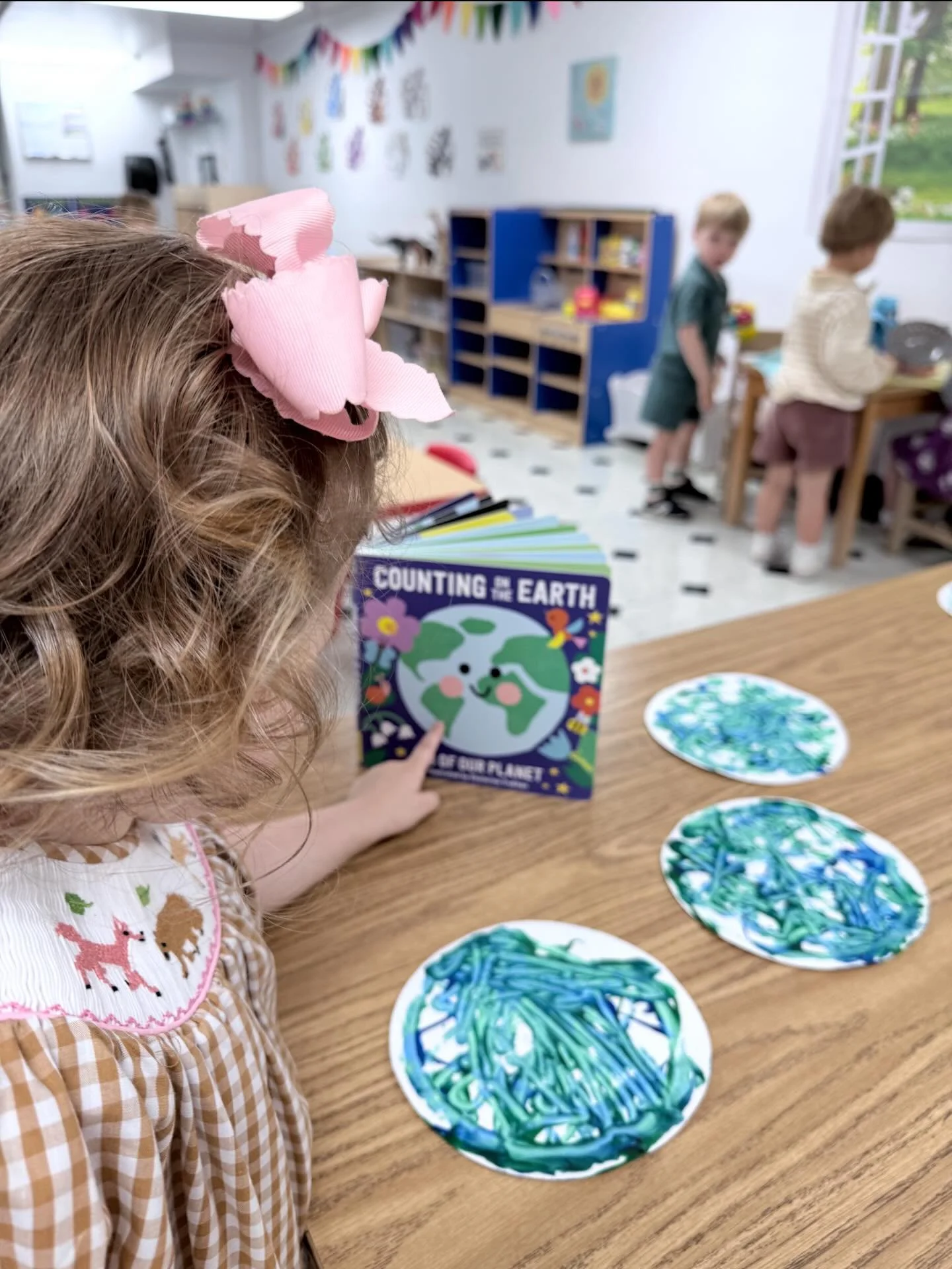 Celebrating Earth Day as we Root for a greener future!#haupt#preschool#earthday#reduce#reuse