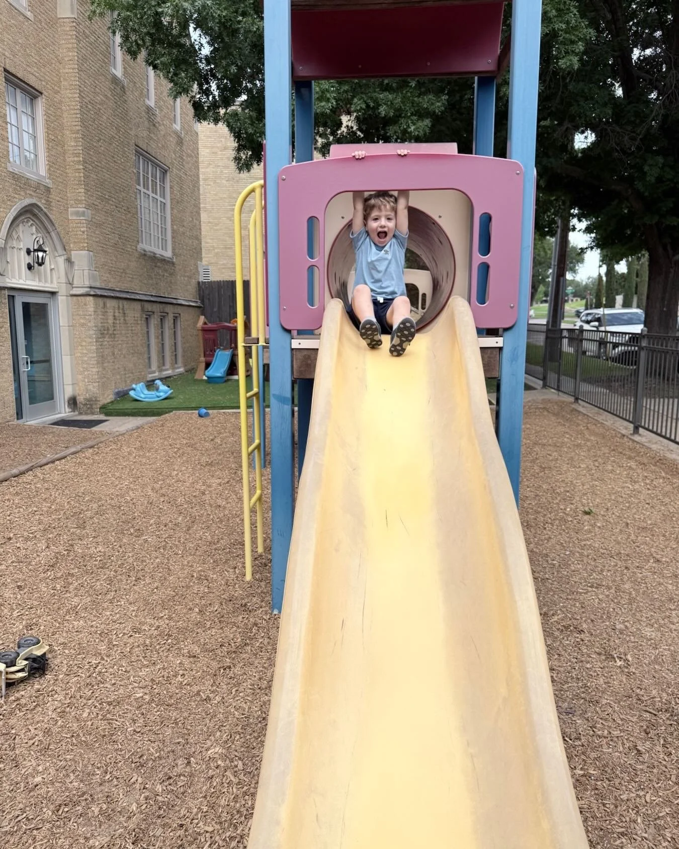 Full steam ahead! Sliding into our last week of preschool!,with this kind of enthusiasm!#haupt#25-26#ohtheplacesyouwillgo❤️