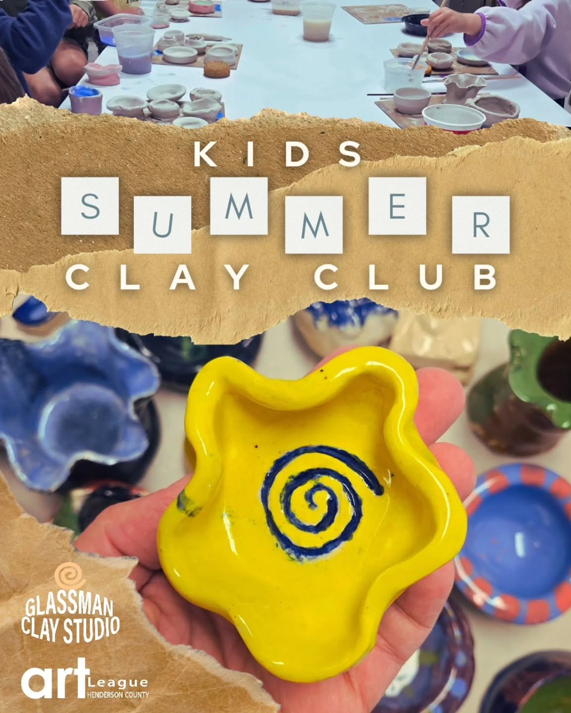 SUMMER IS NEAR, KIDS CLAY CLUBS ARE HERE ☀️🏖 🌟 

We've just posted our Kids Clay Club offerings for June and July. We're accommodating Grades 2-5, Grades 6-8, and Grades 9-12!

These are 5-day, 2 hour/day classes from 9am-11am. We've got Combo clas