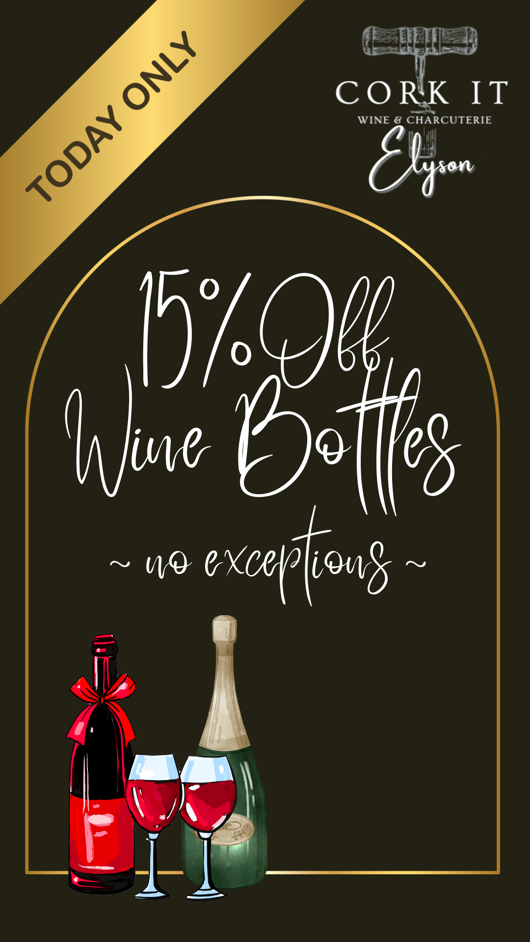 15% Off Bottles