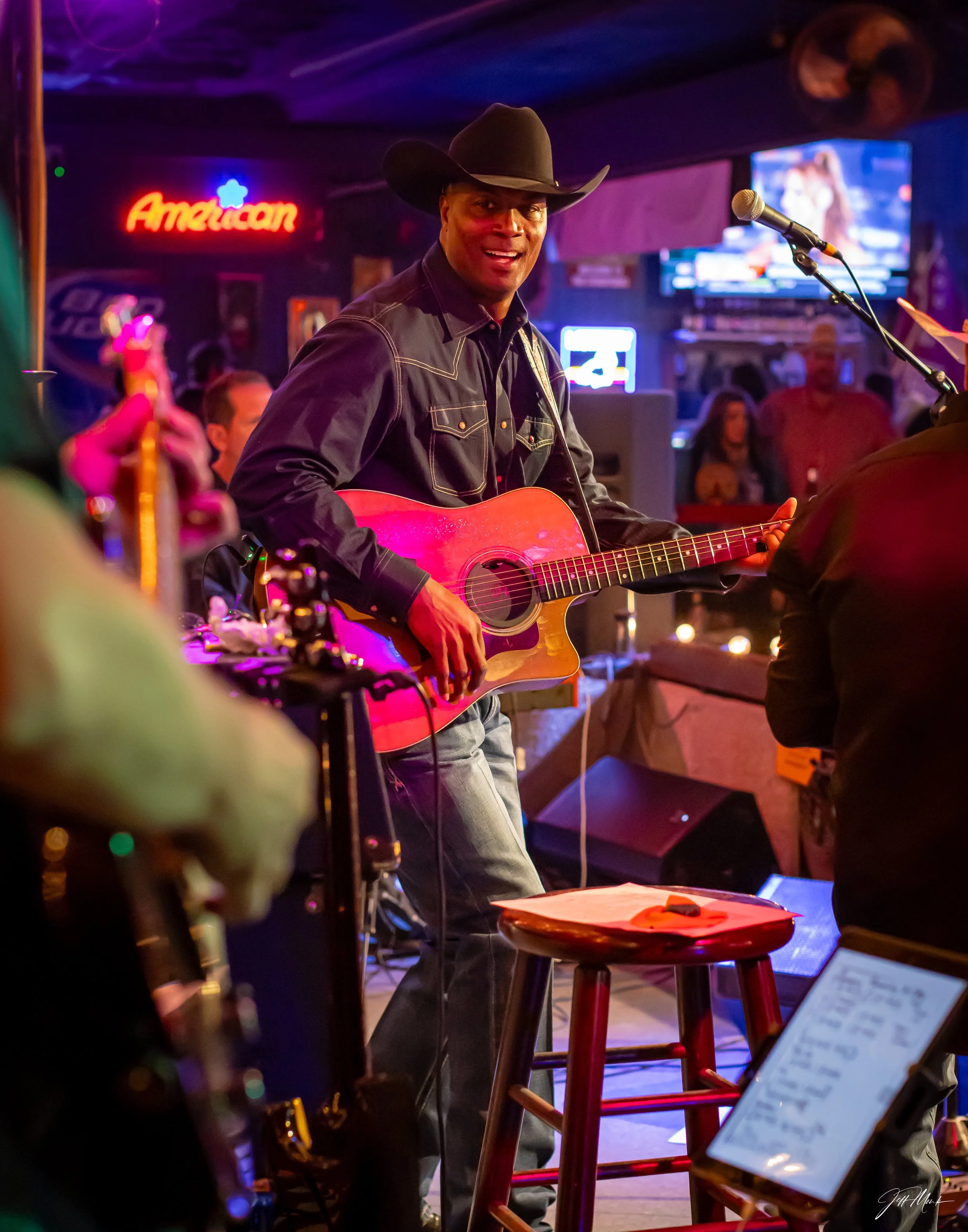 JOE KING BAND - Longhorn Saloon; Historic Stockyards, Fort Worth, Texas, USA