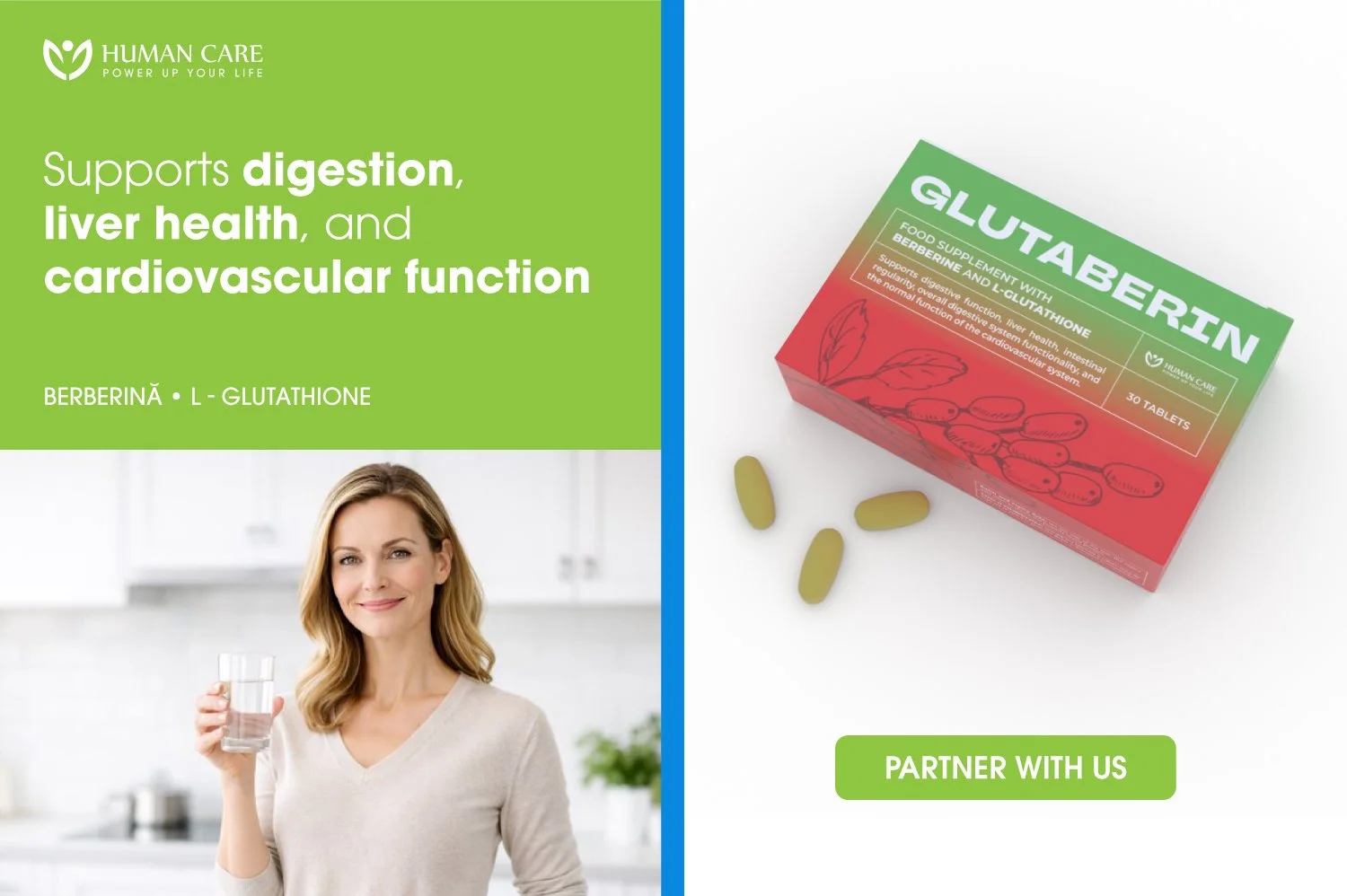 Glutaberin® – A Next-Generation Nutraceutical Formula by Human Care