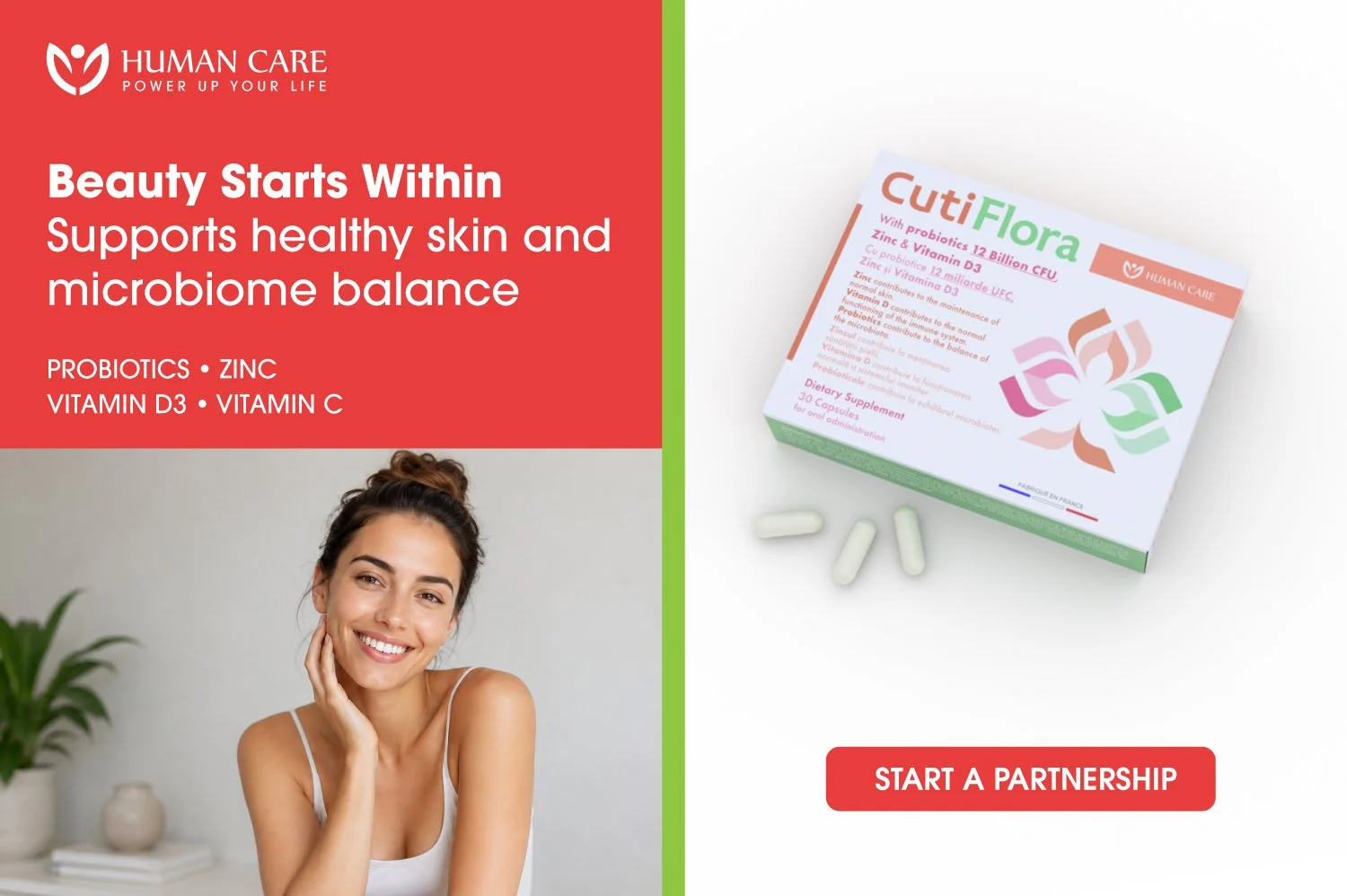CutiFlora® – Advanced Microbiome Support for Women's Well-Being