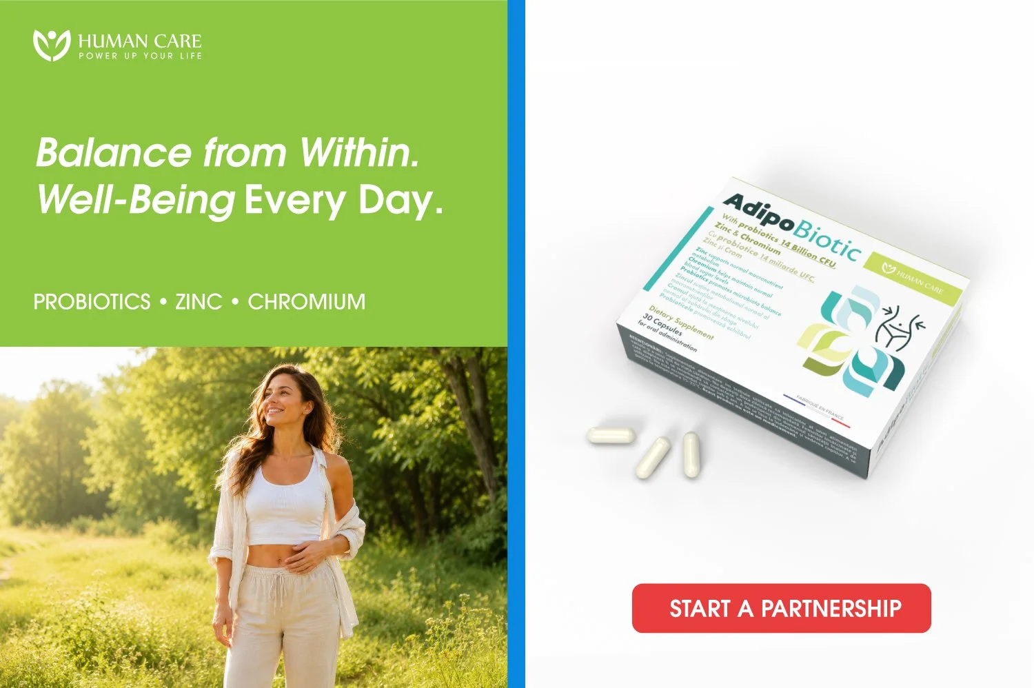 AdipoBiotic™ – A New Generation of Metabolic Support for Modern Consumers