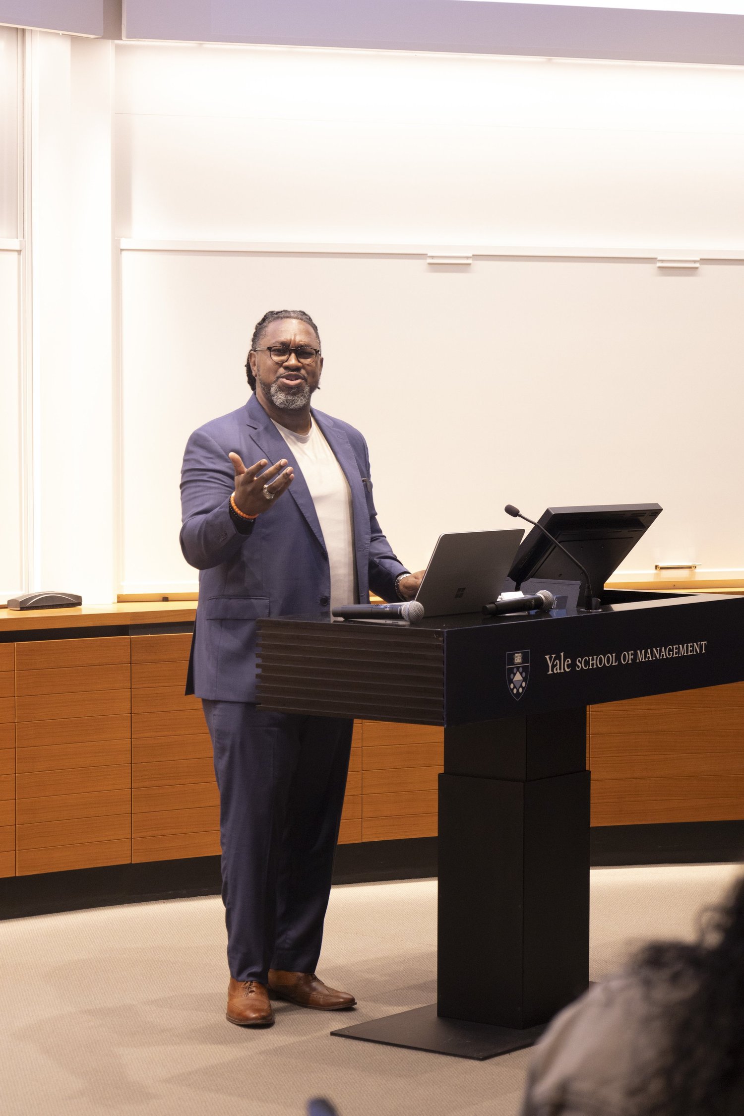 Attendees at the Yale Black Venture Summit