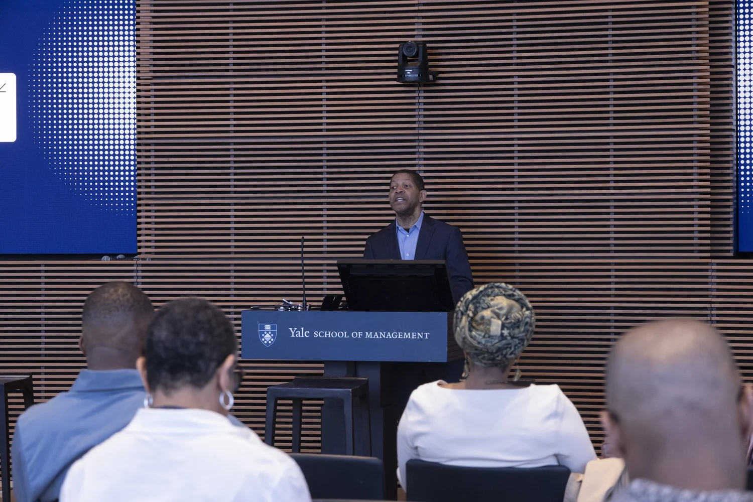 A moment from the Yale Black Venture Summit