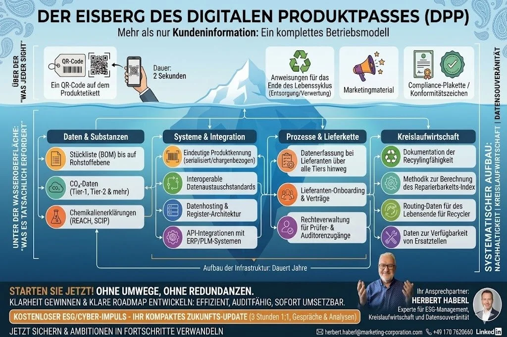So kann man sich täuschen: Der Produktpass ist nur ein QR-Code. Die Wahrheit: Er zeigt ihr Betriebssystem.