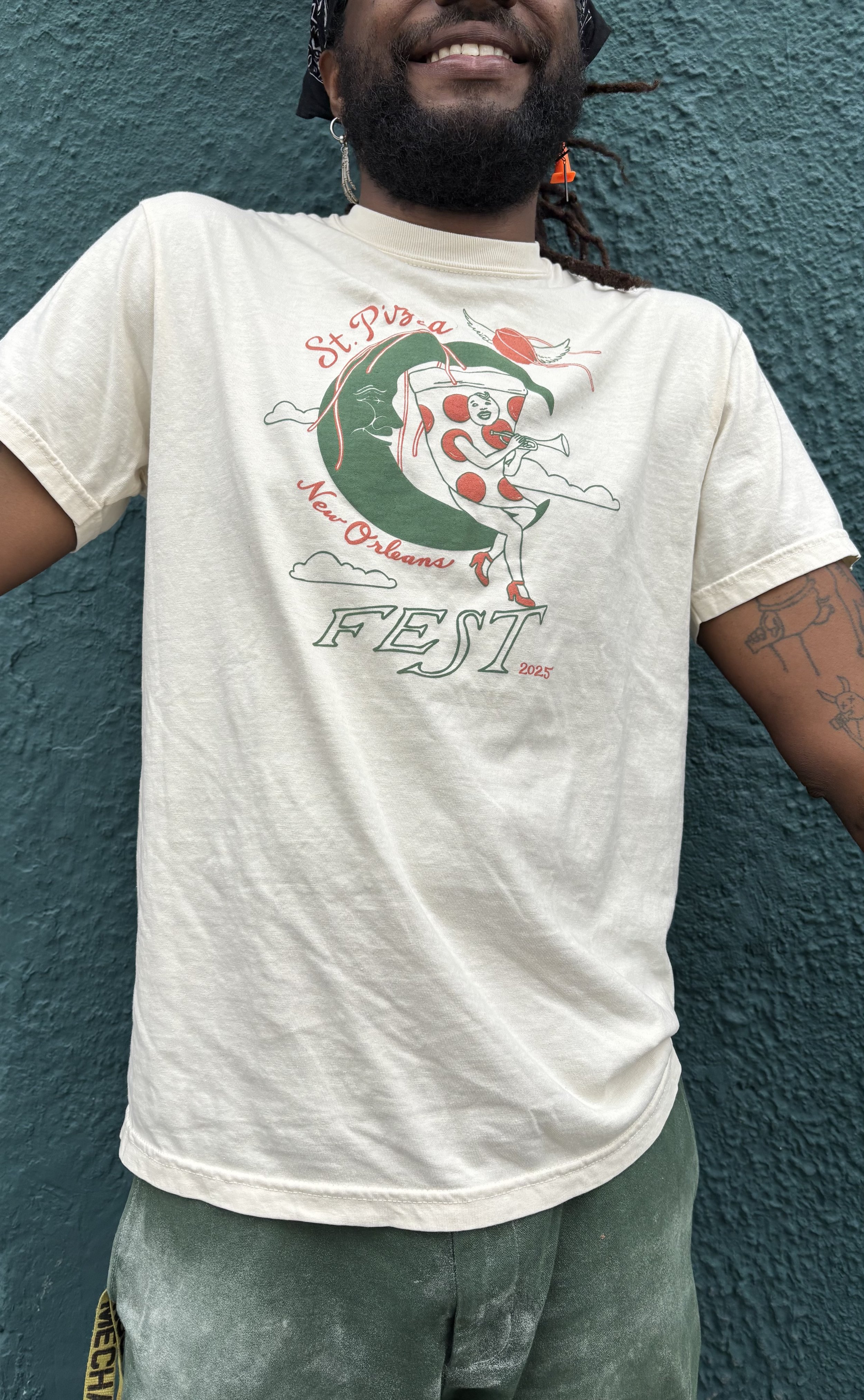 JAZZ FEST 2025 MEATBALL MOON TEE