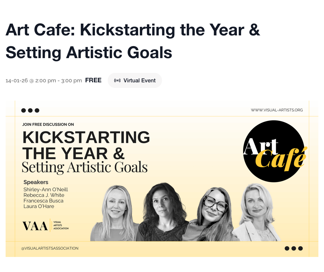 Art Café: Kickstarting the Year and Setting Artistic Goals