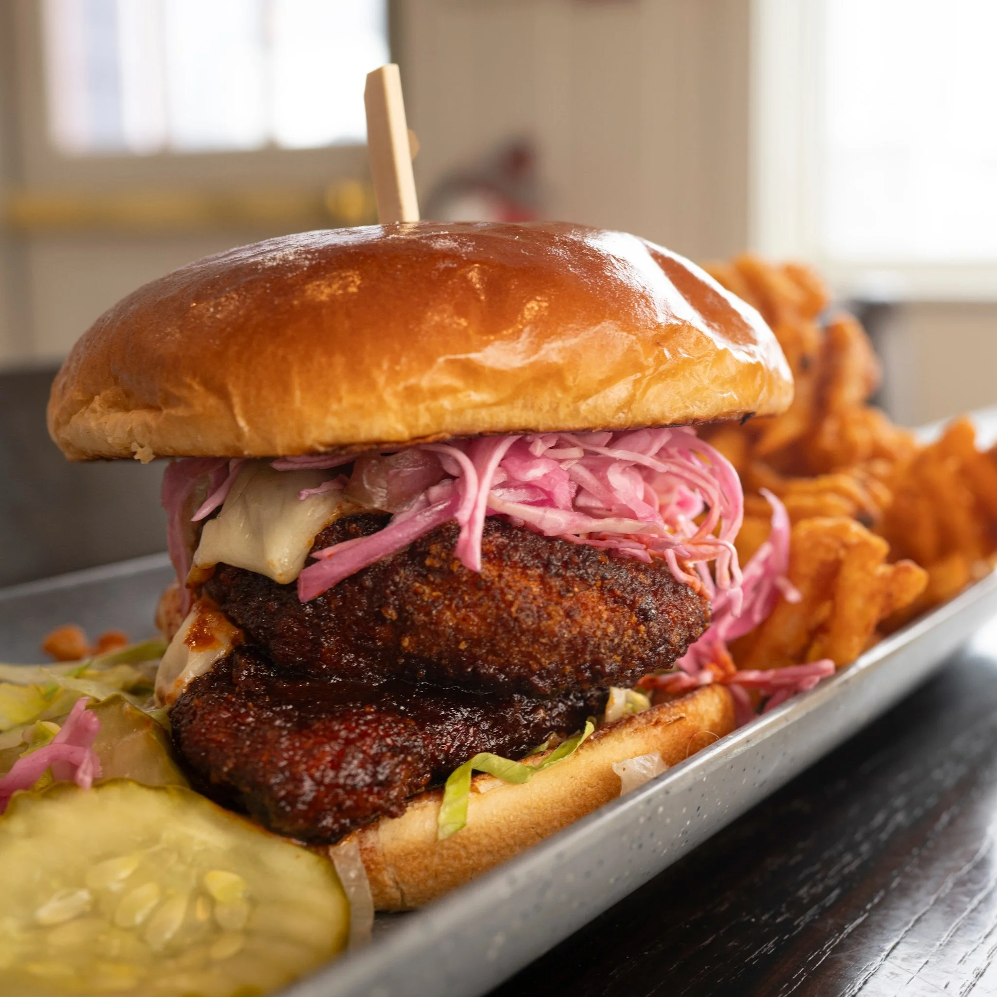 Nashville Hot Chicken Sandwich The Shipyard Tavern.jpeg