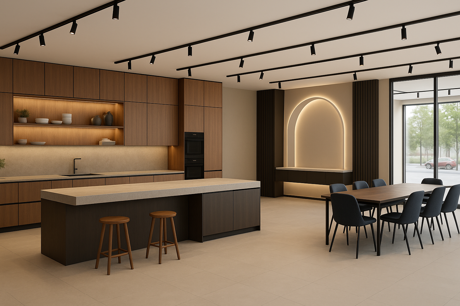 Küchenplanung Stuttgart – GeoSign Showroom 130qm Zuffenhausen