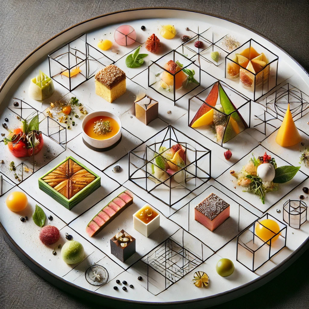 Geometrie des Geschmacks – 5 Gänge der Perfektion