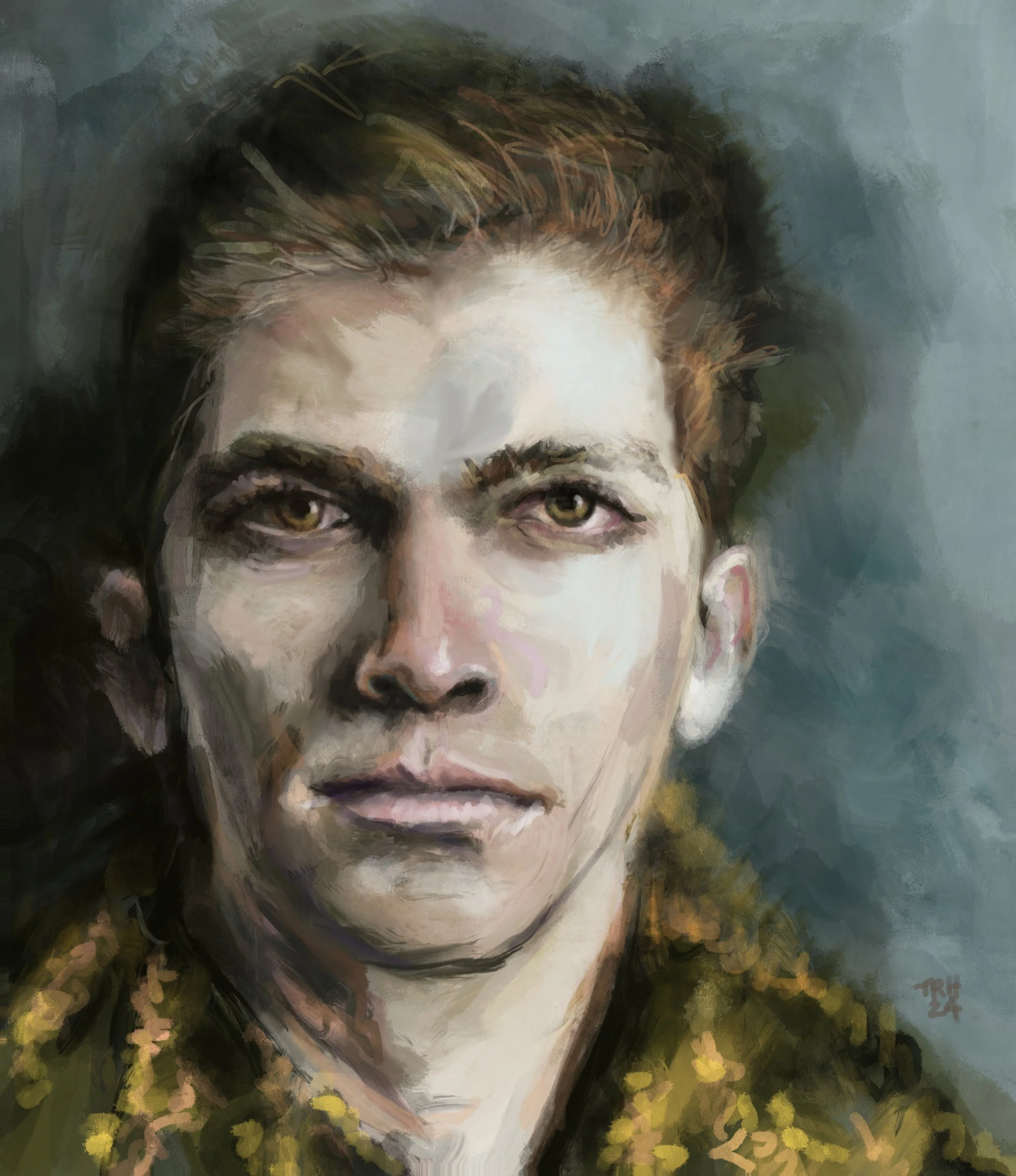 Cameron 2024. Gicleé on paper 22” x 24”