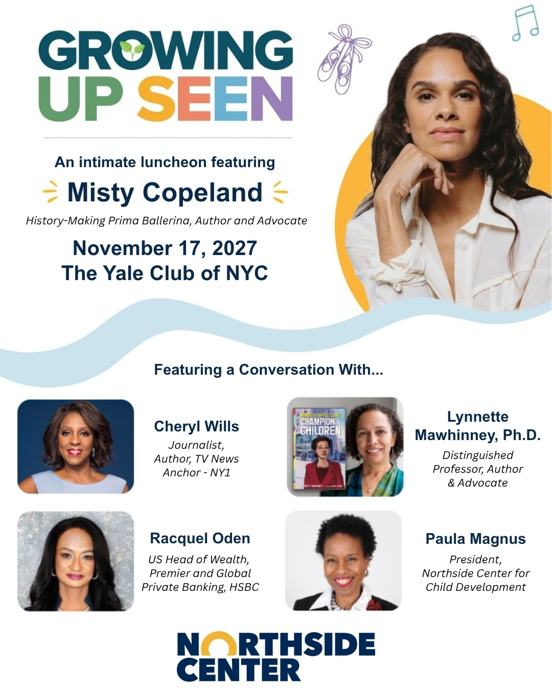 Event Alert! I’ll be on a panel called Growing Up Seen with Misty Copeland