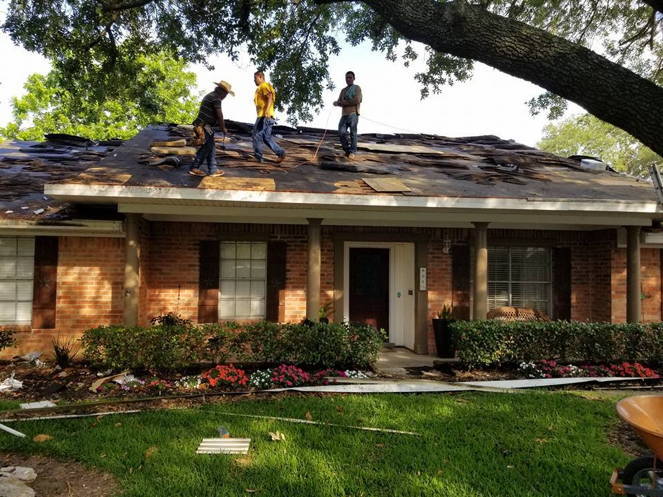 Re-roof windows and gutters (Deer Park)
