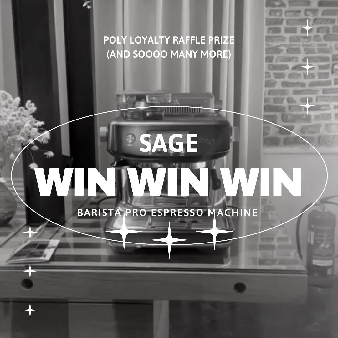 🏆 🏆 RAFFFFFLE PRIZE 🏆 🏆 
HAVE YOU HEARD WHAT&rsquo;S UP FOR GRABS AT THE ANTWERP COFFEE WEEK RAFFLE?
 IT&rsquo;S A SLEEK SAGE BARISTA PRO ESPRESSO MACHINE! 
🌟 TAG 3 OF YOUR COFFEE-LOVING FRIENDS IN THE COMMENTS WHO ARE ON A MISSION TO COLLECT TH