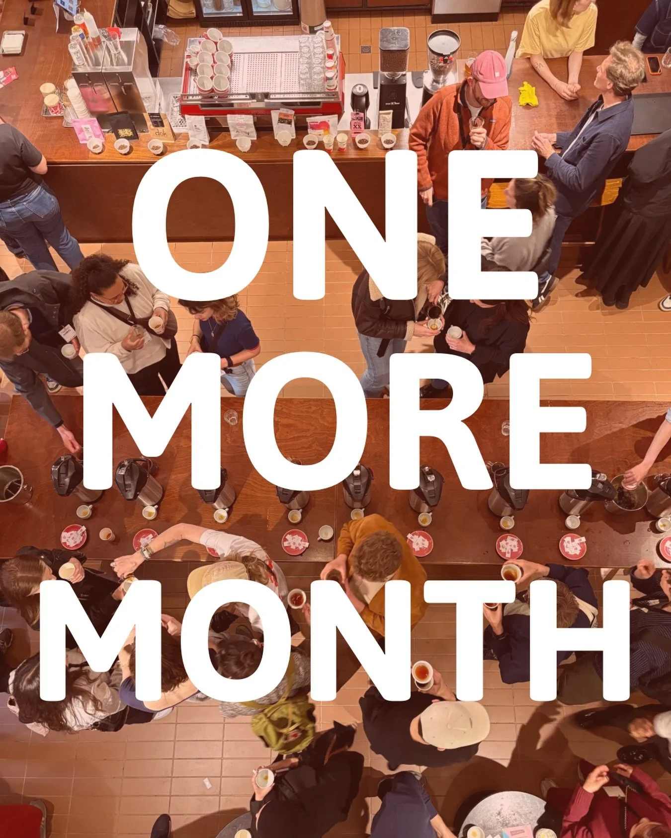 We are counting down the days&hellip;

Did you know you can already start filling your stampcard on the first of May? Just hand it in (online) on the last day of Antwerp Coffee Week (24th of May) 

See you soon!