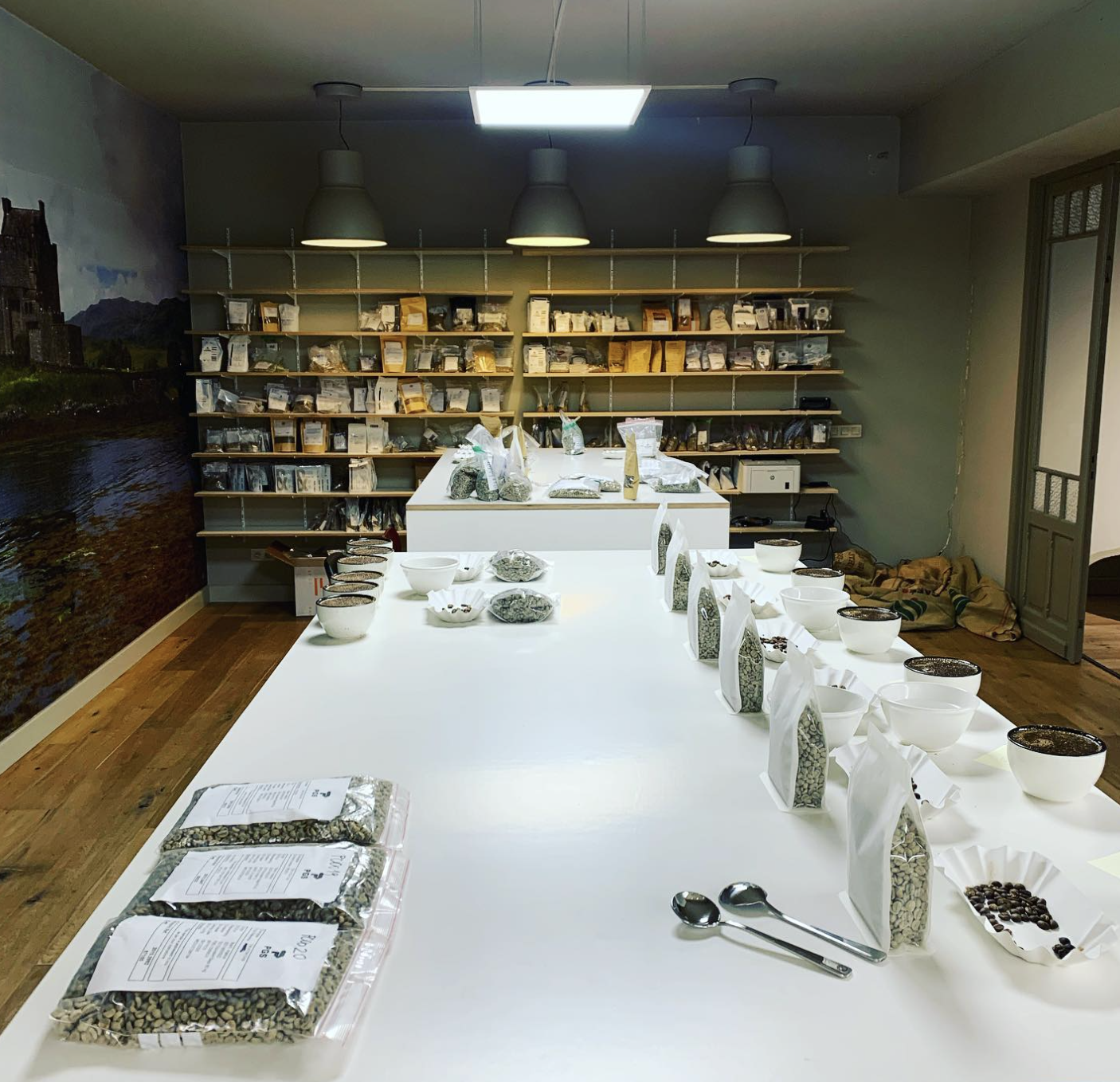 cupping at top of the crop