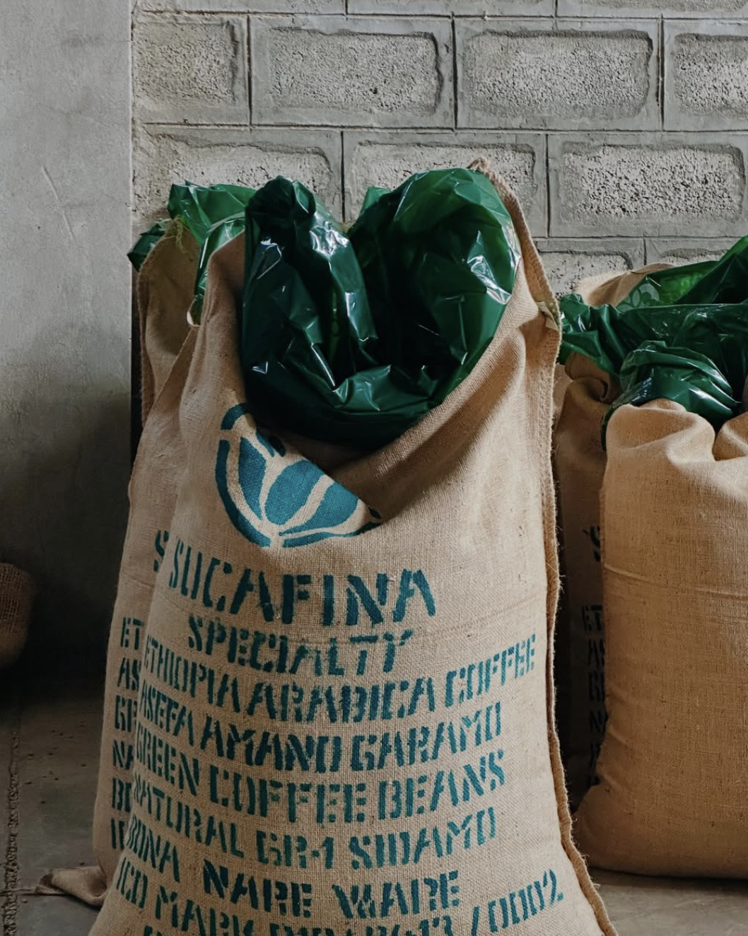 From wharehouse to sample roasting 