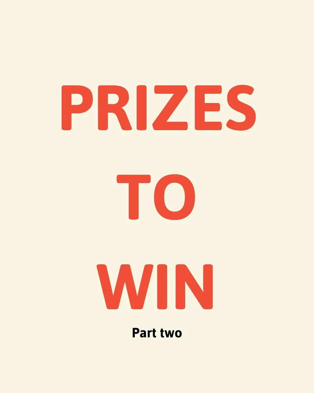 TODAY IS THE LAST DAY TO COLLECT YOUR STAMPS. 

But we have some more prizes ready for you to win 🏆 

Good luck everyone! ☕️