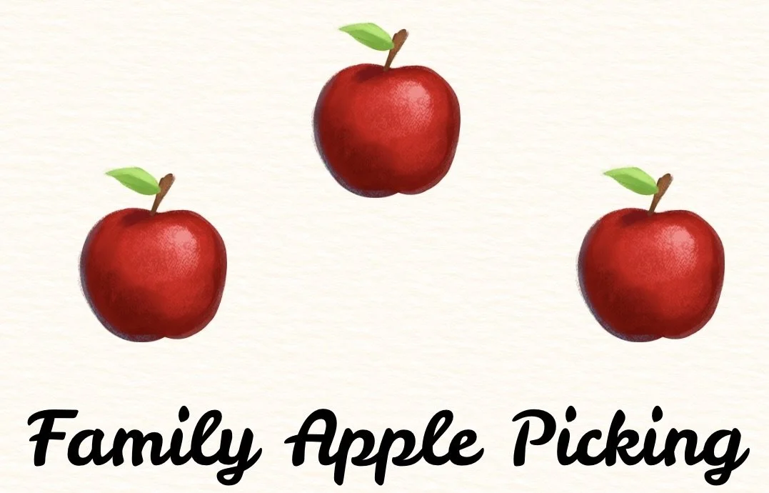 Family Apple Picking