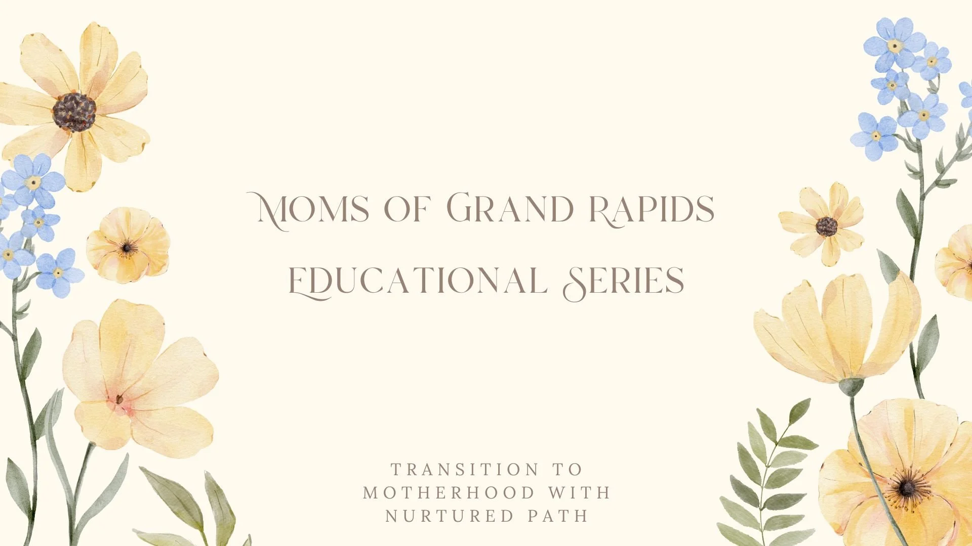 Educational Series - Transition to Motherhood