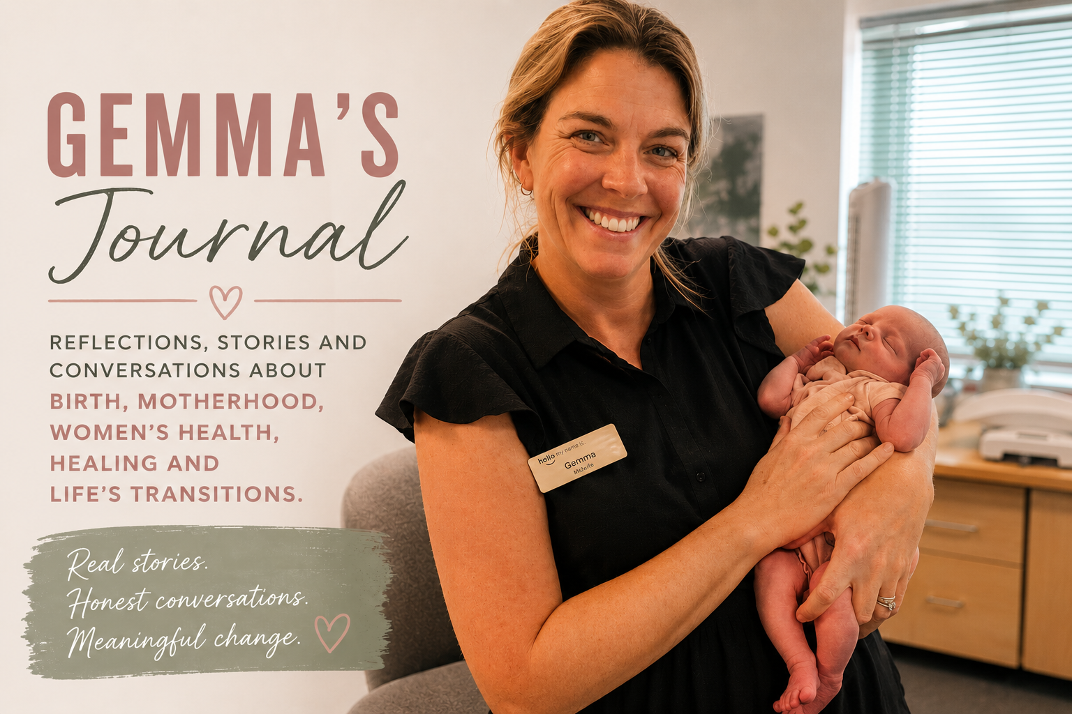 Gemma Clifford, experienced midwife and Birth Rewind Practitioner, supporting women through pregnancy, birth and recovery.