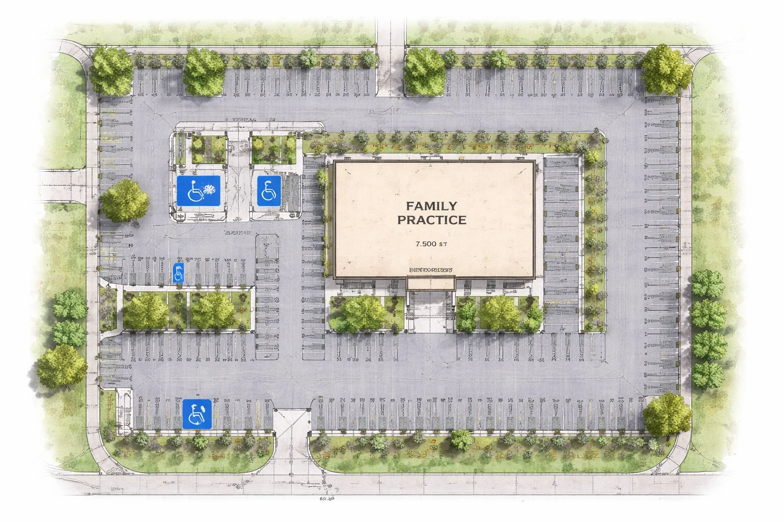 How Much Parking Does a Family Practice Need?