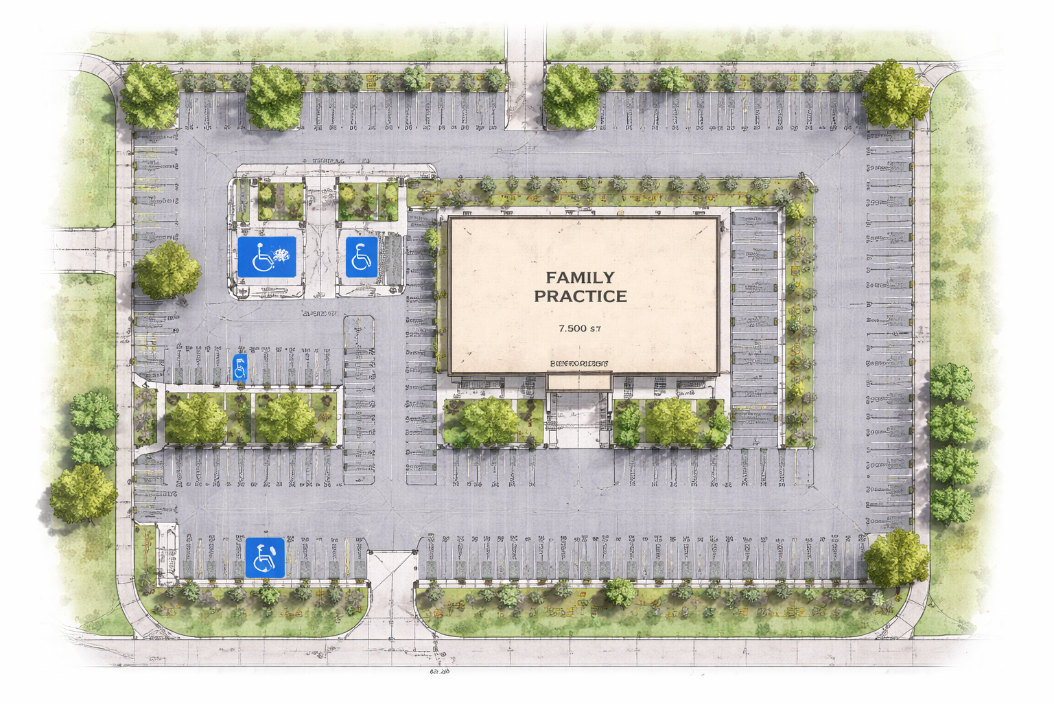 How Much Parking Does a Family Practice Need?