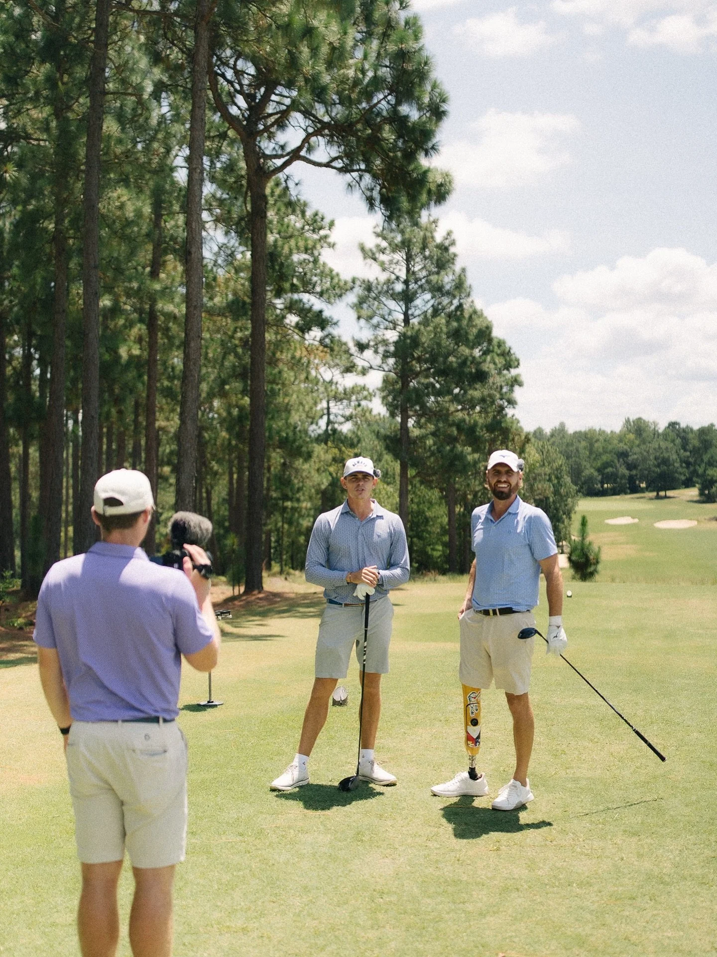 Recap of our unreal trip to @dormiegolfclub to film with @benhaddengolf thanks to @bdraddy ⛳️ 

The match is now live - check out the link in bio. Ben goes low low, I hit my first DOD, @guy_mosley caddies, and @snickers_the_duck makes his YT debut.